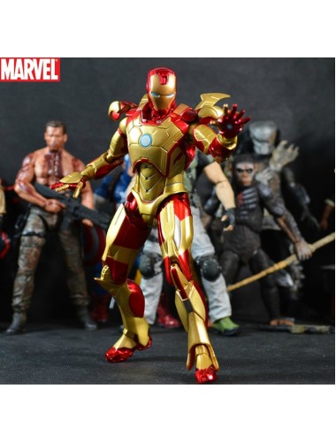 Marvel Ironman Mark42 Figurine 7"